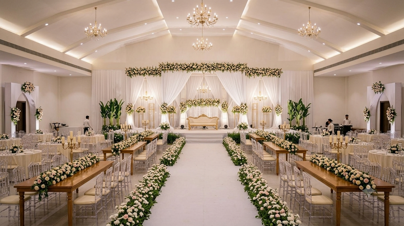 Anniversary Party Hall Setup Romantic Anniversary Party Setup