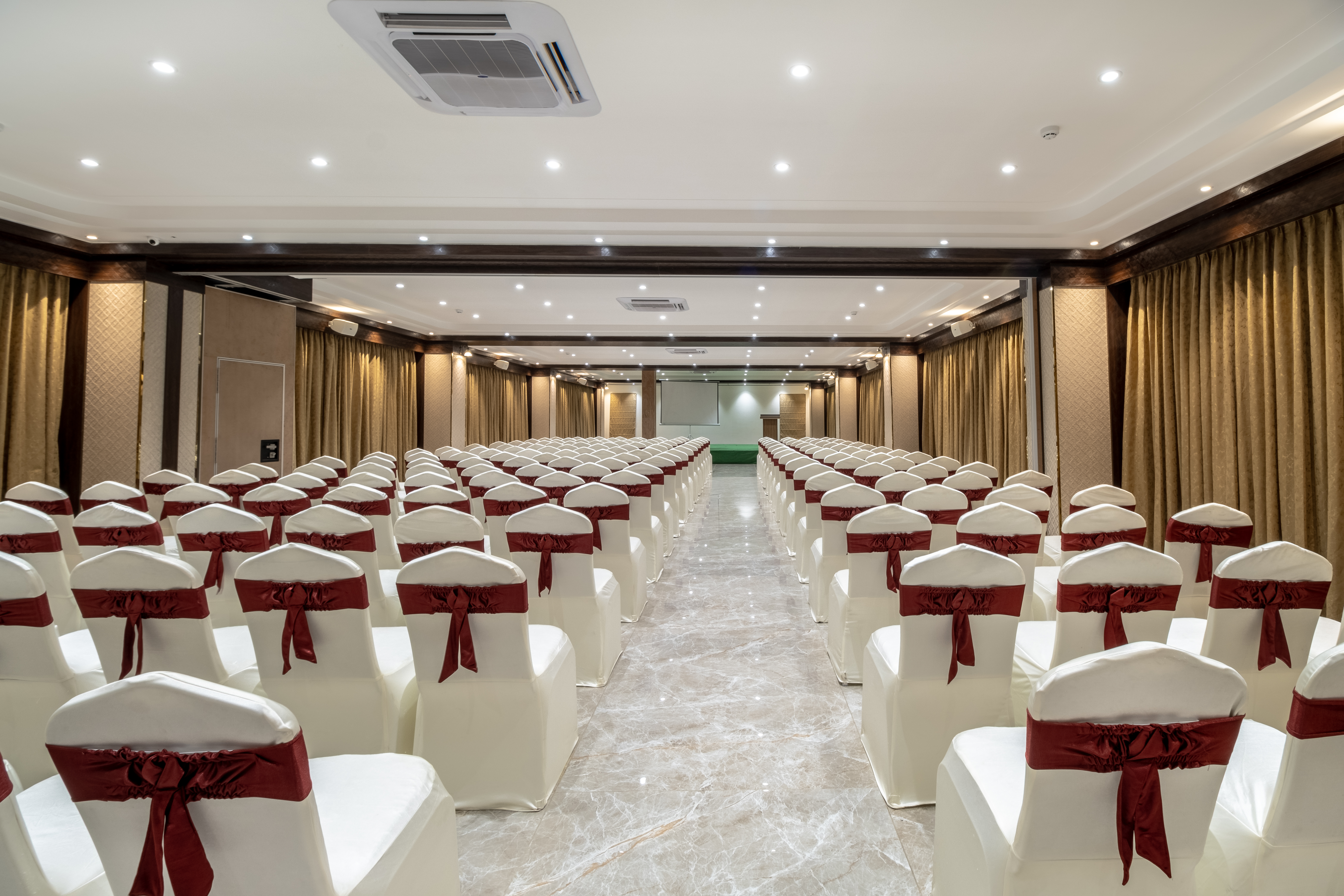 Stunning Luxury Banquet Hall Interior in Amalapuram